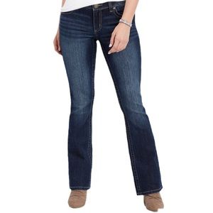 Maurices Dark wash straight fit LONG jeans NWT